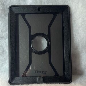 OtterBox Black Tablet Case Durable Geometric Design